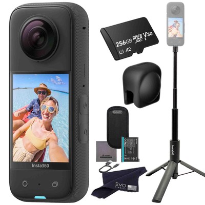 X3 - Waterproof 360 Action Camera with 1/2'' 48MP Sensors, 5.7K 360 HDR Video,...