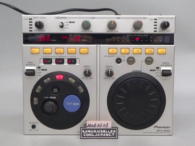 Pioneer EFX-500 DJ Turntable Mixer Controller Effector Silver