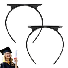 Graduation Cap Headband Insert Secures Hair Style Graduation Gift 2 PCS