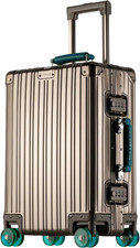 22x14x9 Inch Carry On Suitcase 22 Inch Aluminum Zipperless Carry-on Luggage Air 22x14x9 Inch Carry On Suitcase 22 Inch Aluminum Zipperless Carry-on Luggage Air