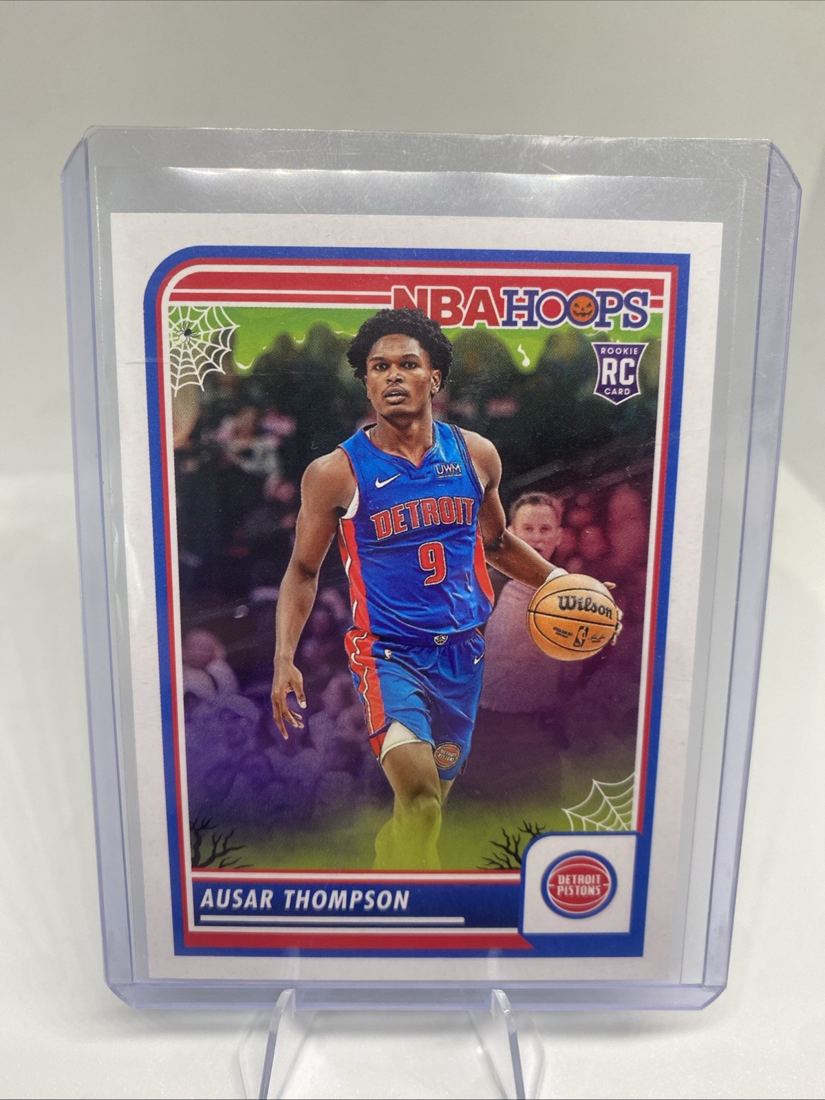 2023-24 Panini NBA Haunted Hoops Ausar Thompson #100 Rookie RC Detroit Pistons