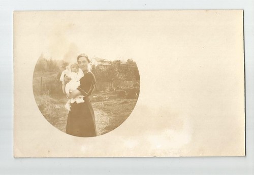 Mother and Baby Rochester Washington used RPPC 1912