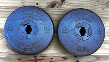 Challenger Orbatron 14.3 lb Weight Plates Set of 2 Gray Made in USA