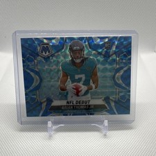 2024 Panini Mosaic NFL Debut Rookie Brian Thomas Jr. Jaguars #282 Football Card. rookie card picture