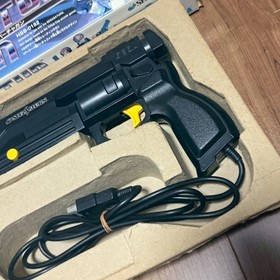 Boxed SS Sega Saturn GUN CONTROLLER Virtua Cop HSS-0152 - CRT TV Only-