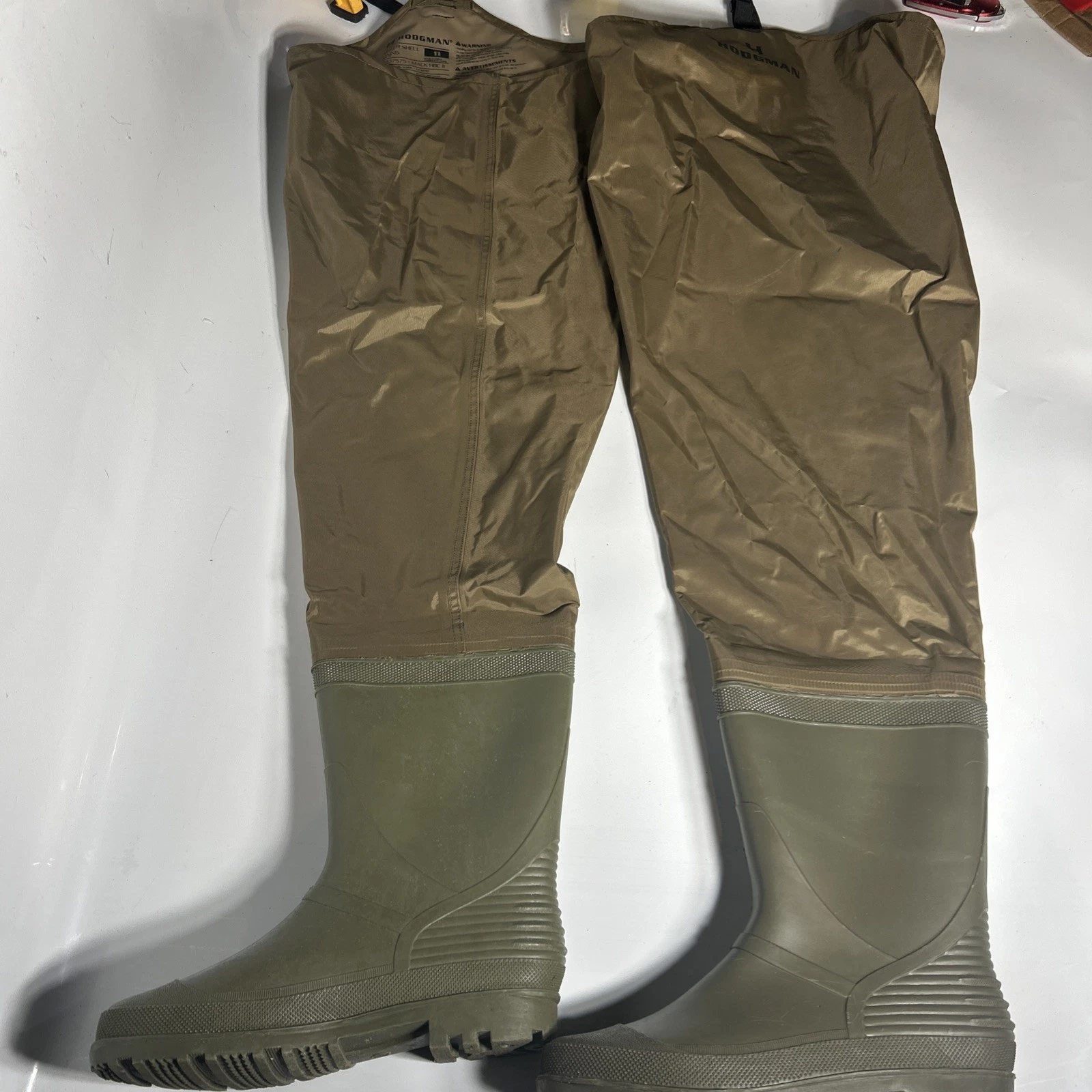 Hodgman Mackenzie Cleat Sole Hip Boot Foot Fishing/Hunting Waders Size -11
Opens in a new window or
