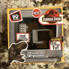 Brand New JURASSIC PARK Tiny TV Classics, Basic Fun! Toys Universal City Studios