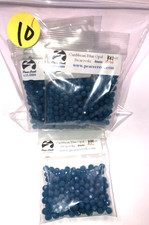 Swarovski Crystal 4mm 1,440 pcs Caribbean Blue Opal 5000 10 baggies of 144 
