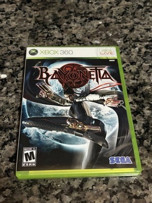 Bayonetta - Microsoft Xbox 360, 2010 -  Complete CIB W/ Manual - Tested Working