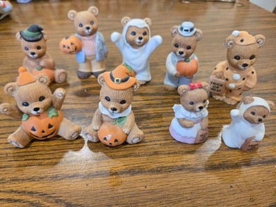 HOMCO figurines teddy bears-Halloween