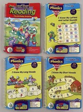 Leapfrog LeapPad 1 - Pre Reading  3 - Activity Books w/Cartridges Bundle