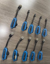 Lot of 10 Honeywell Vocollect SRX2 Headsets HD-1000-1 Headbands Batteries Tested