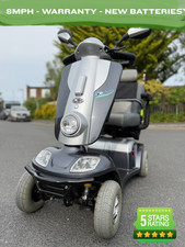 Kymco Midi XLS - 8 Mph Large Mobility Scooter - Fastest - Serviced Far Distance