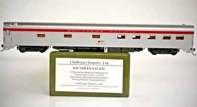 Challenger imports Ltd 2505.1 Southern Pacific Sleeper 10-6 (SP) #9046 Red Band - Image 1 of 4