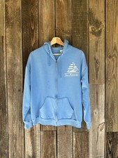 San Francisco Vintage Jacket Zip Up Hoodie Size Large 80s Made In USA