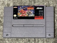 Super Nintendo SNES super Smash Tv Authentic Tested Working