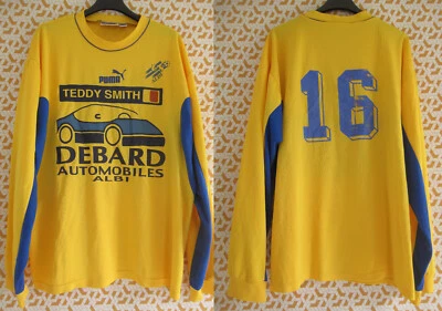 Maillot Puma US Albi Football porté #16 Manche Longue Gardien 90'S Vintage - XL - Photo 1/4