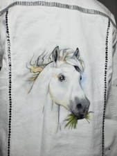 New Hand Painted Denim Jacket