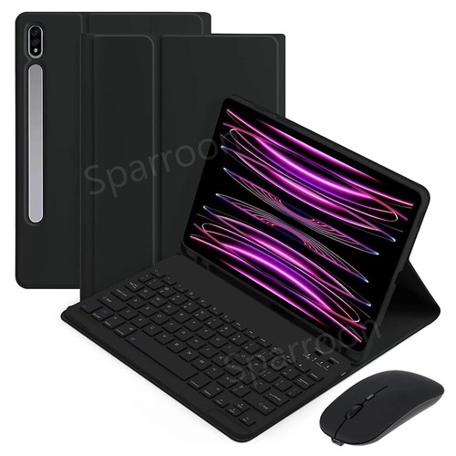 Keyboard Case Mouse For Samsung Galaxy Tab S9 FE S8 S7 S6 Lite A9+ A8 A7 Tablet - Picture 5 of 52