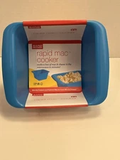 Rapid Mac Cooker 5 Minute Microwave Macaroni & Cheese - Dorm, Kitchen or Office