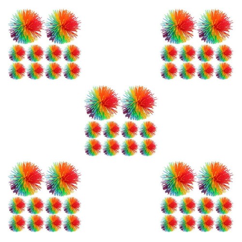 75 PCs flauschiger Silikon -Jonglierkugeln für Kinder und Haustiere Weiche und - 第 5/12 張圖片