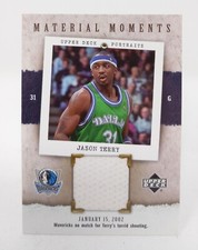 2005-06 Upper Deck Portraits Material Moments Game Used Jersey MM-JA Jason Terry