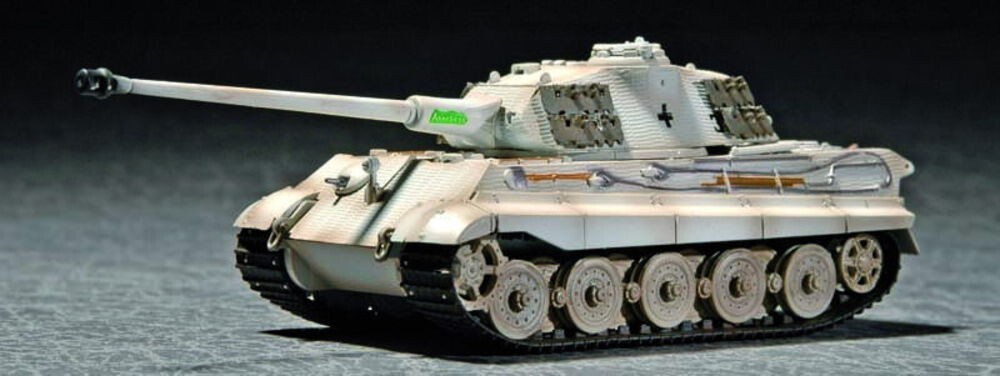 Trumpeter 07292 King Tiger Porsche Turm mit Zimmerit in 1:72 Bausatz
