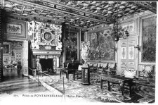 Palace of Fontainebleau, Salon Francois 1st - Unposted 1900s - Le Deley, Paris