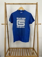 VTG Carrol Shelby Cobra 1965 World Champion Ford Royal Team Issued T-Shirt Sz M