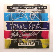 TOM PETTY AND THE HEARTBREAKERS SIGNED AUTOGRAPH ALBUM VINYL RECORD RARE! W/ JSA