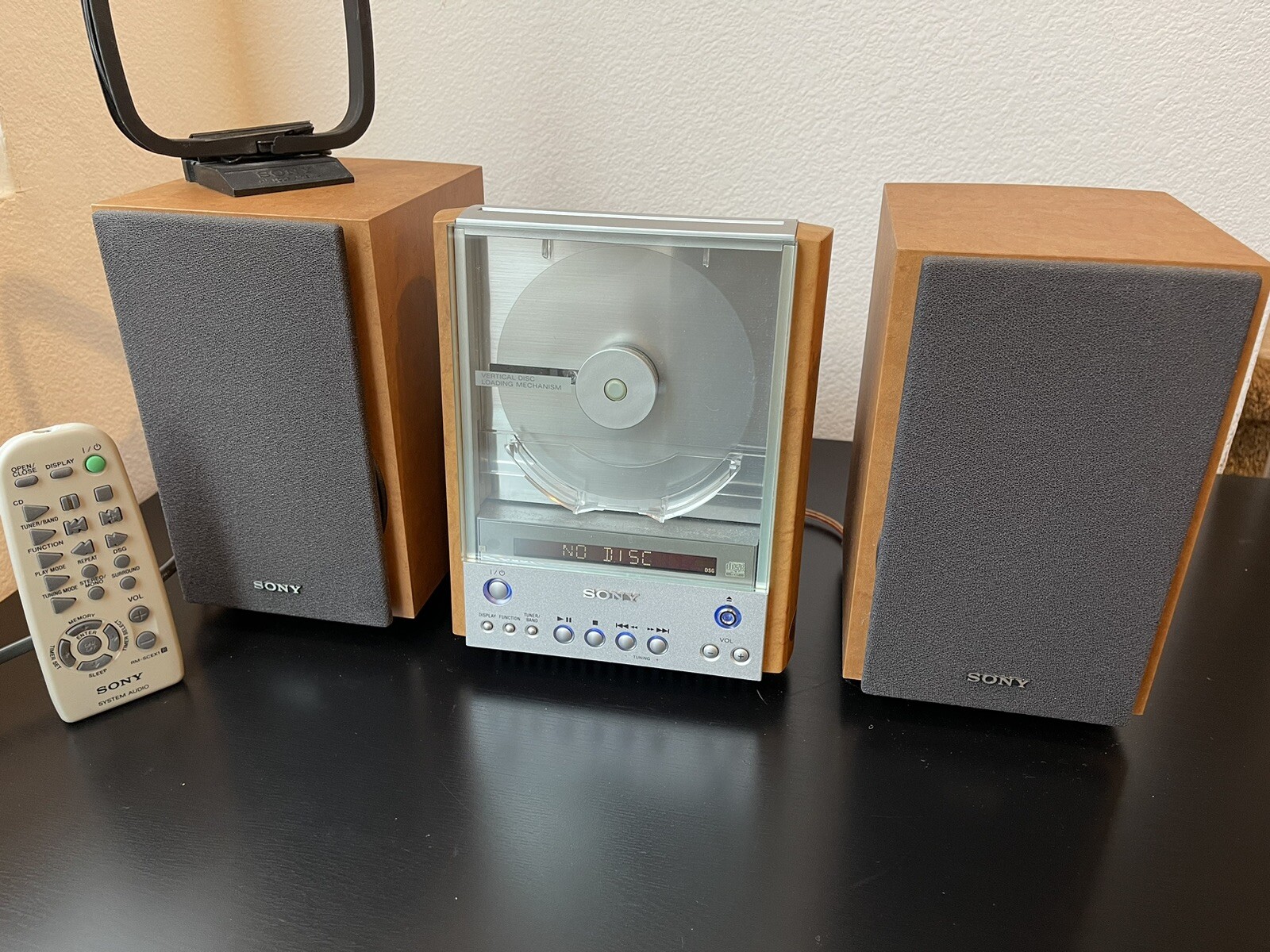 Sony CMTEX1 HiFi CD Player Stereo System with Remote Tested And