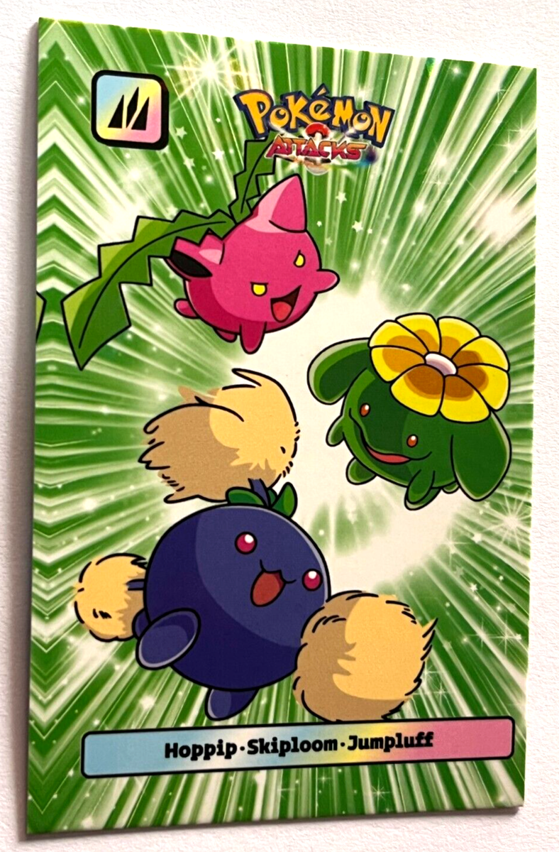 2025 POKEMON ATTACK 2 DATABASE Card #132 HOPPIP SKIPLOOM