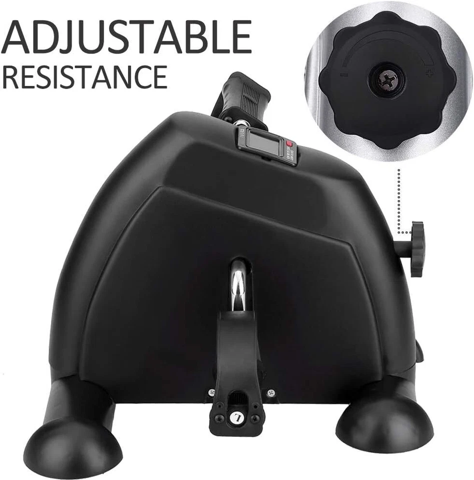 Mini Exercise Bike Pedal Exerciser For Arm&Leg Exercise W/LCD Display Under Desk - Image 2 of 4