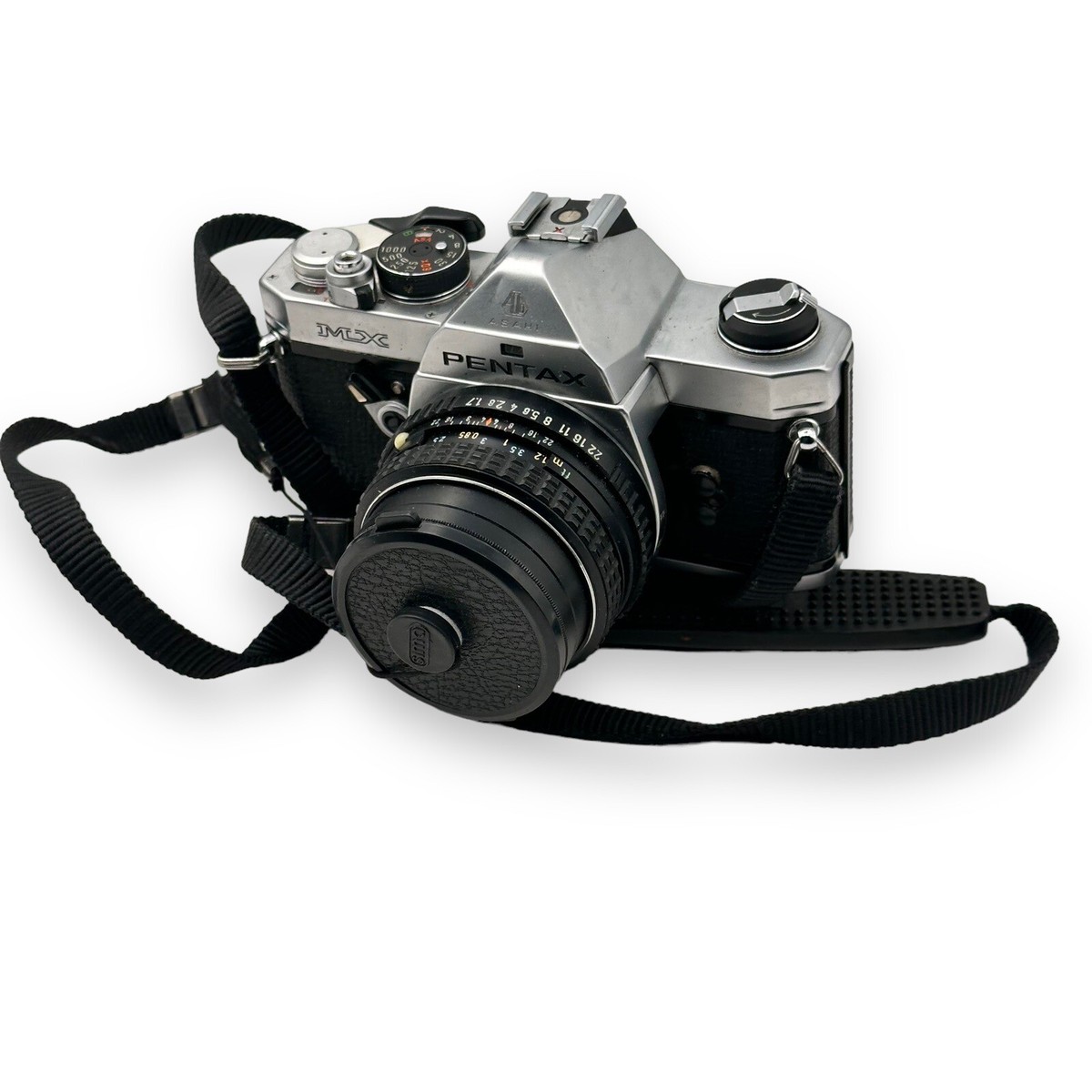 Chrome Pentax MX Manual Focus Camera Plus a 50mm Lens | eBay