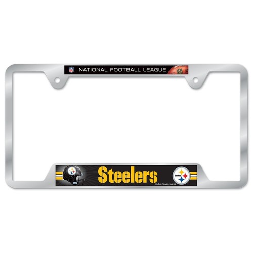 NWT NFL Assorted Teams Wincraft Chrome Plated License Plate Frames 12" x 6" NEW! - Picture 26 of 33