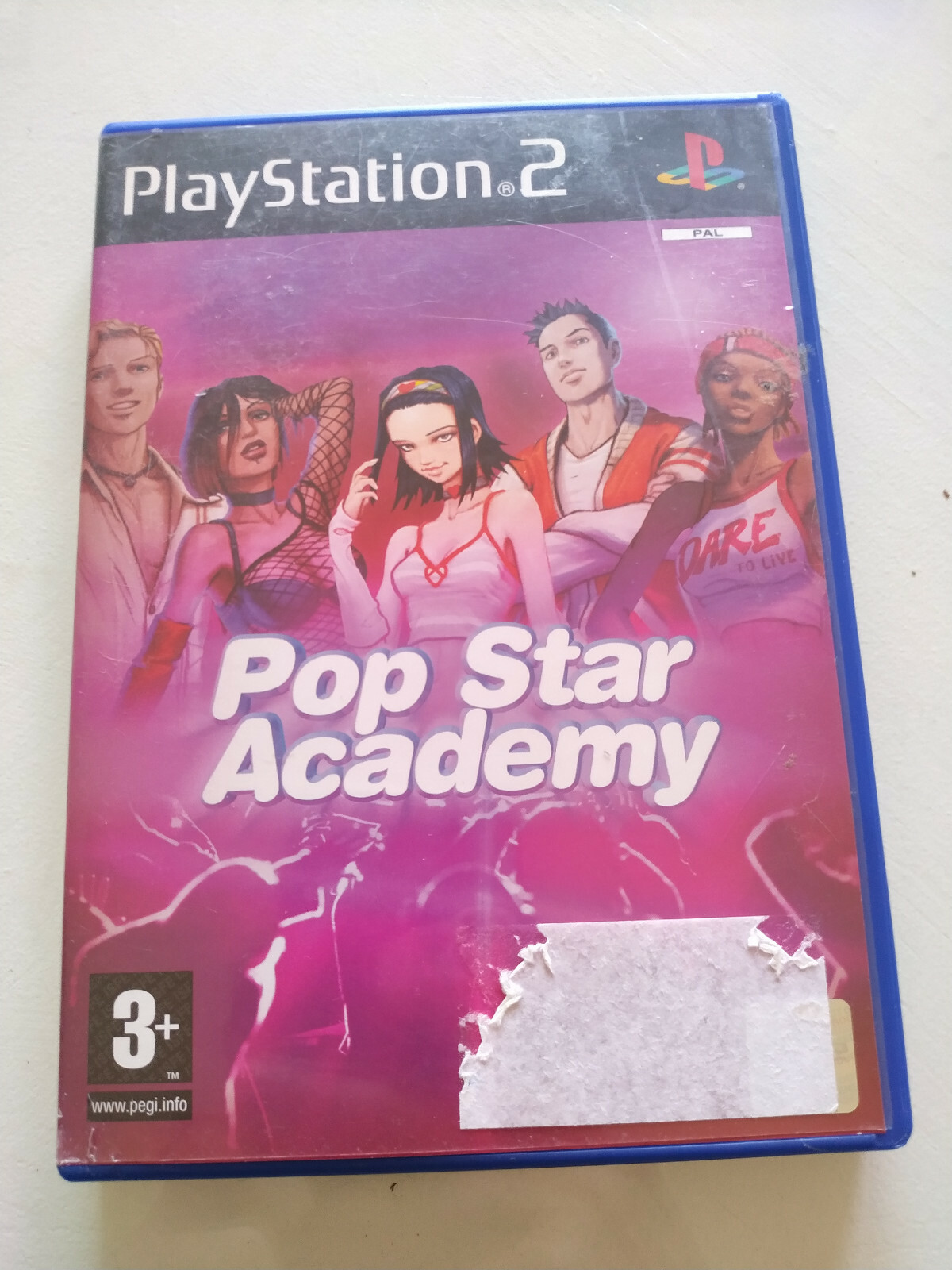 Pop Star Academy Elton John Cameo Donna Summer Playstation 2 Juego para Ps2 - Am