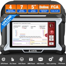 Automotive OBD2 Scanner Car Engine ABS SRS Oil Diagnostic Tool Fault Code Reader