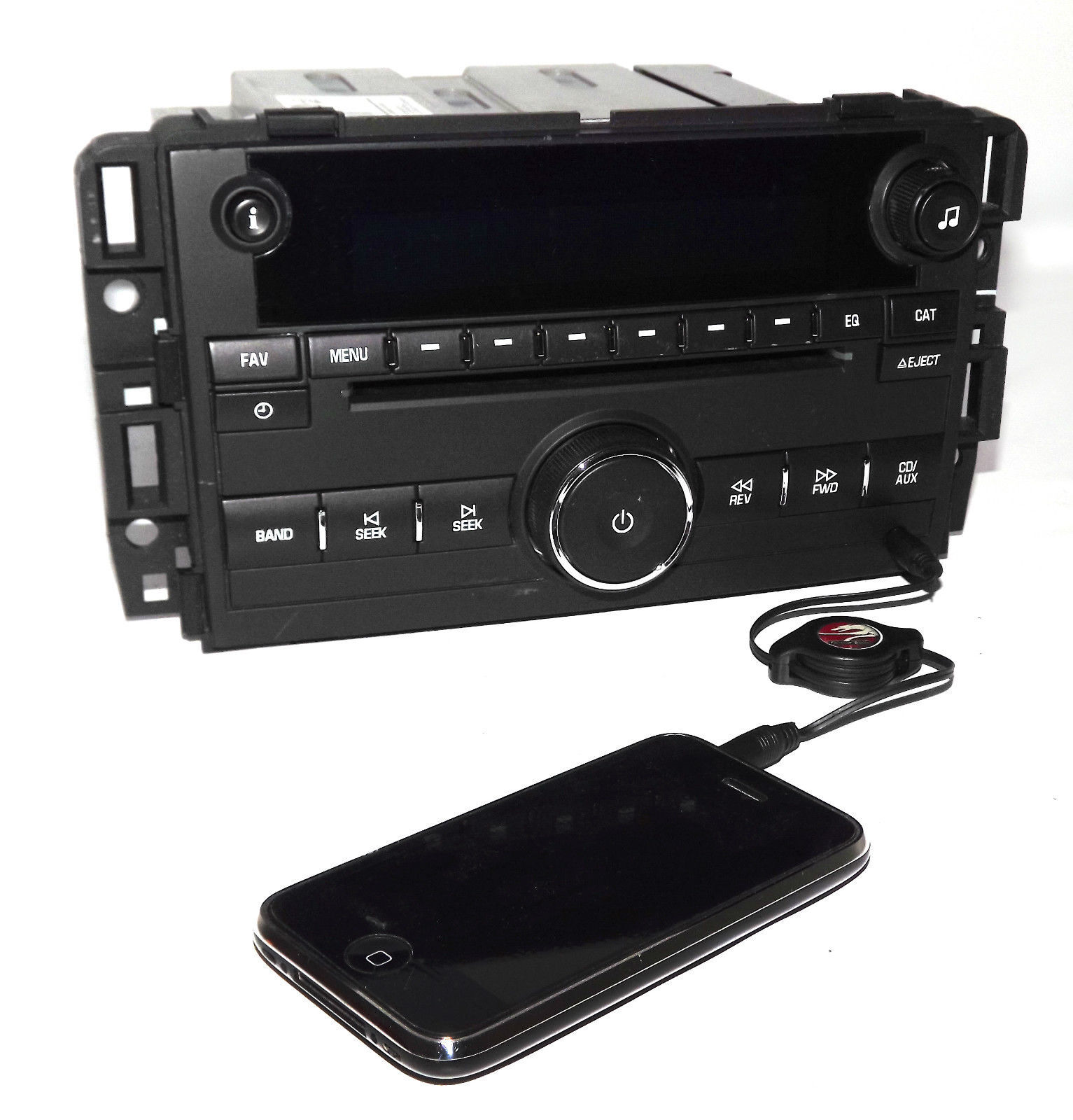 Chevy GMC Truck Radio 2009-2012 AM FM CD w Aux Input 20935116 Plastic UNLOCKED