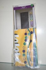Way To Celebrate Mardi Gras 6ft x 12in Hanging Banner Happy Mardi Gras NWT