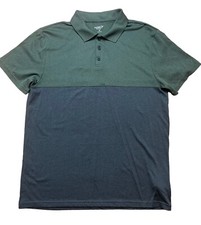 Men's Old Navy Size Medium Active Core Polo Color block Short Sleeve Collar