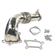 3.00" Turbo Exhaust Tube Pipe For Mazdaspeed 3 DISI-MZR 2.3L 5 Bolt Dump Tube