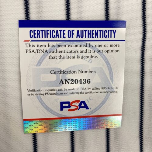Reggie Jackson HOF 1993 Mr. October Signed Authentic New York Yankees Jersey PSA - Picture 4 of 7
