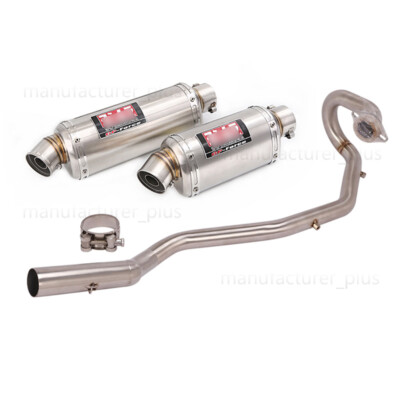 For Yamaha XG250 Tricker Exhaust System Motorcycle Header Muffler Pipe Slip On