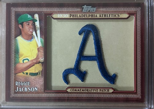 2011 Topps Commemorative Patch REGGIE JACKSON
