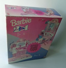 Barbie 11423 - 2 in 1 Möbel Set Bad und Bett...