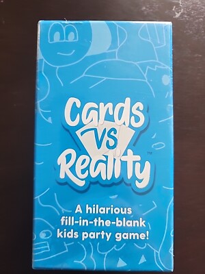 Cards Vs Reality Funny Panda Games BRAND NEW SEALED Kids Card Game Party Fun