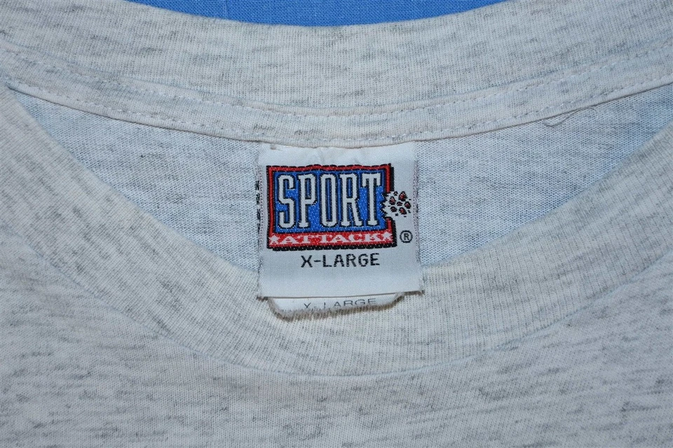 Camiseta vintage años 90 DENVER BRONCOS AFC CHAMPIONS 1997 NFL GRIS FUTBOL XL  Foto 4 de 4