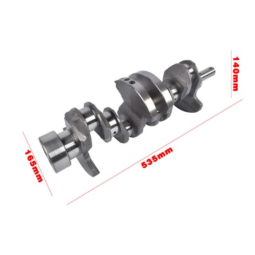 Crankshaft for Nissan 240SX Altima Frontier 1998-04 2.4L KA24E KA24DE 12200F4500 - Picture 12 of 12