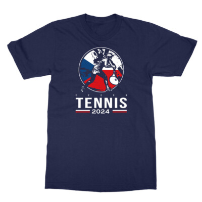 Czech Tennis Sport Glory - 2024 Summer Games Fan Unisex T-Shirt