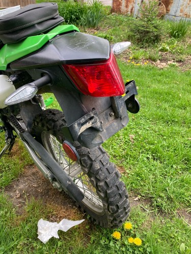 Fender Eliminator License Plate Holder For KAWASAKI KLX 250S 250SF 250 D-Tracker - Picture 8 of 11